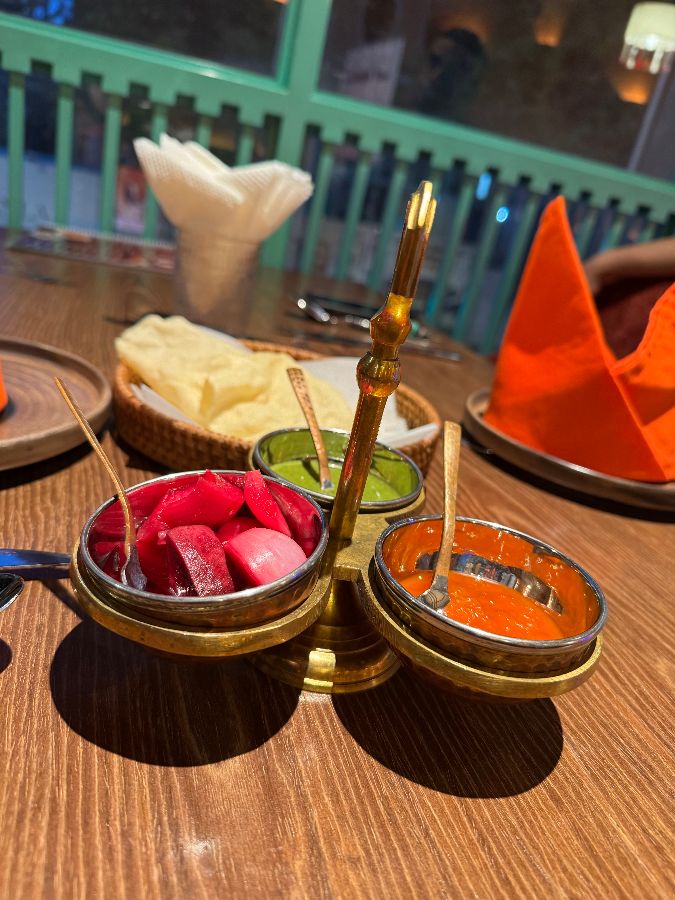 향긋한 향이 느껴지는 인도 음식