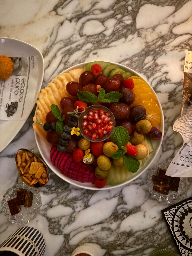 바르바로사의 과일 플래터