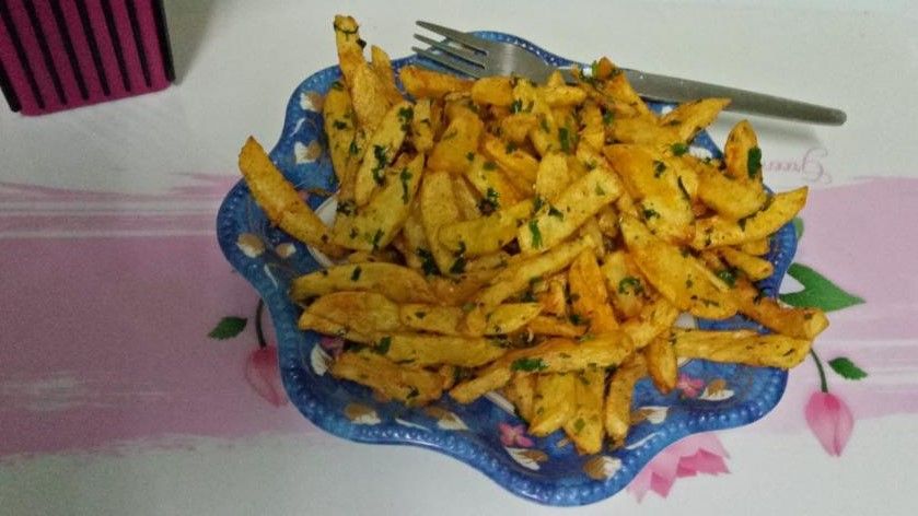 바삭한 마늘 튀김