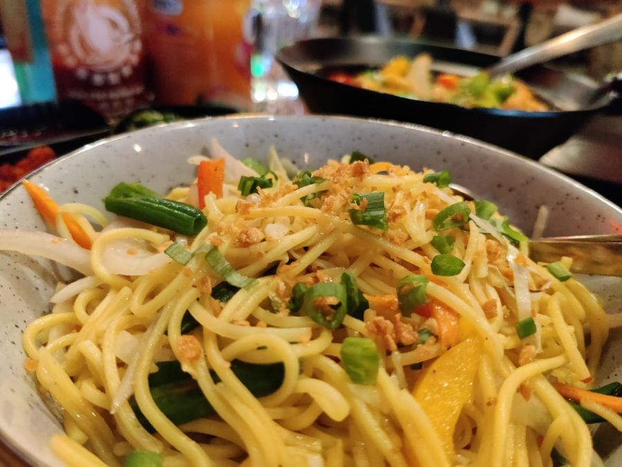 핑스 카페의 면 요리