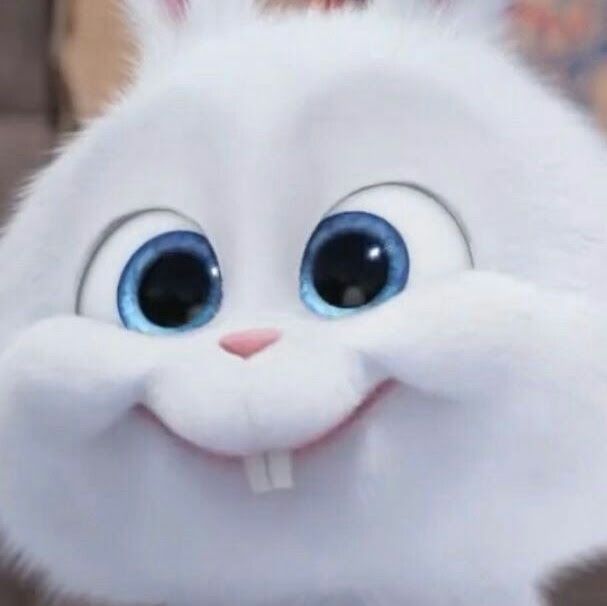 사장님의 친절한 미소를 닮은 귀여운 토끼 캐릭터