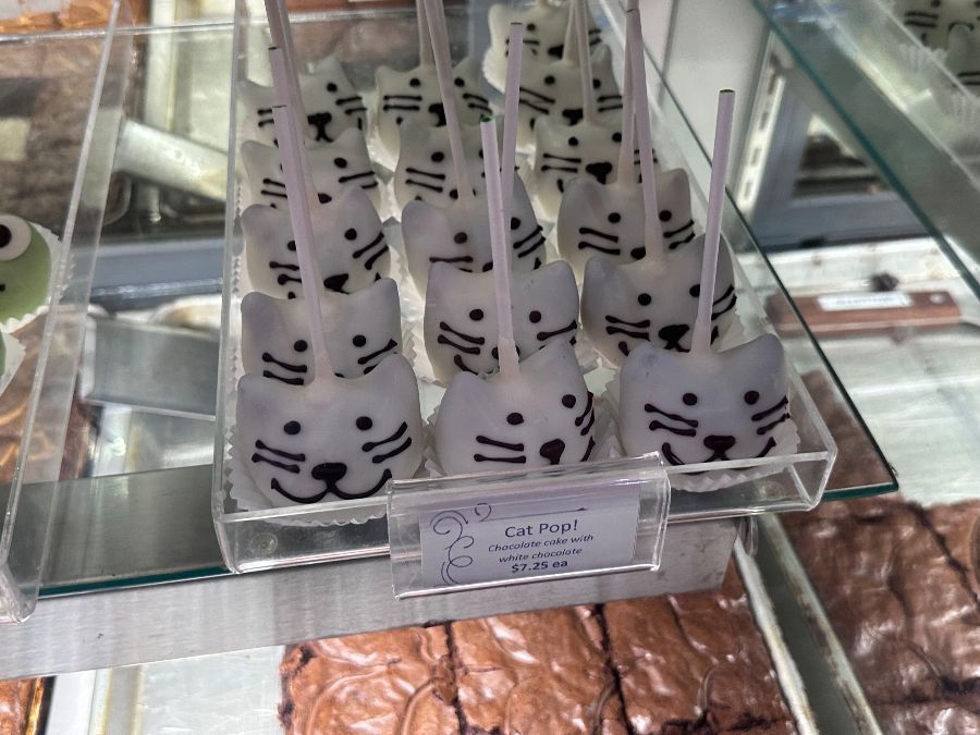 고양이 모양 케이크 팝