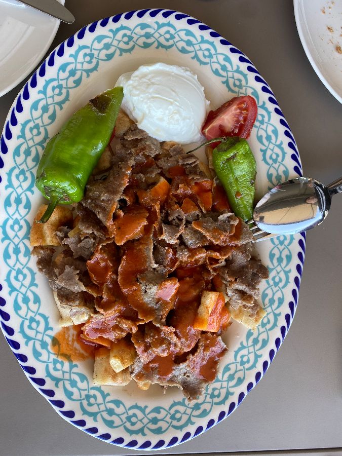 먹음직스러운 케밥 요리