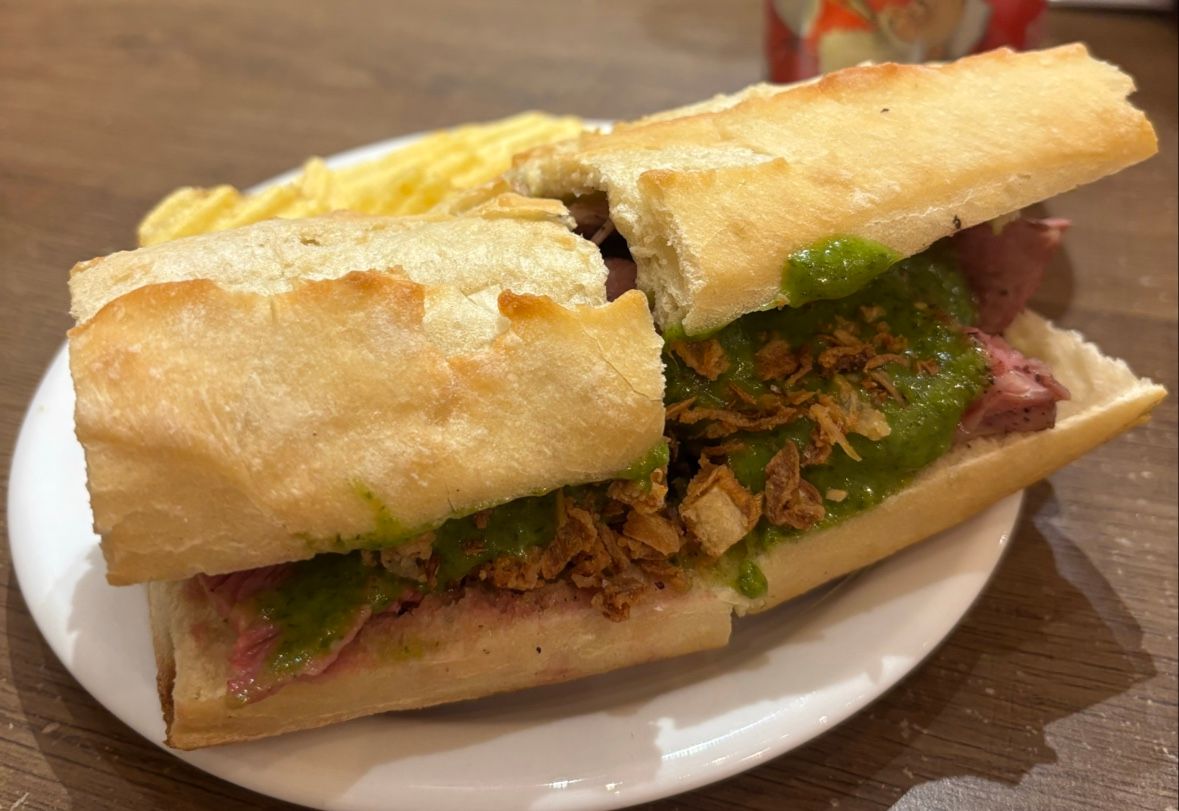 스택하우스 스테이크 샌드위치