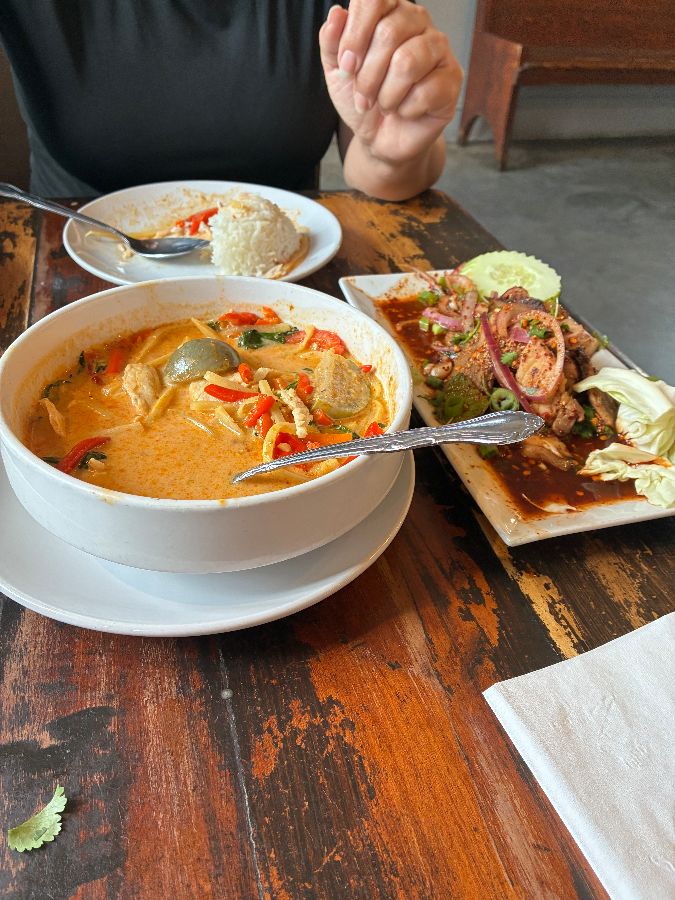 파인애플 커리의 아름다운 자태