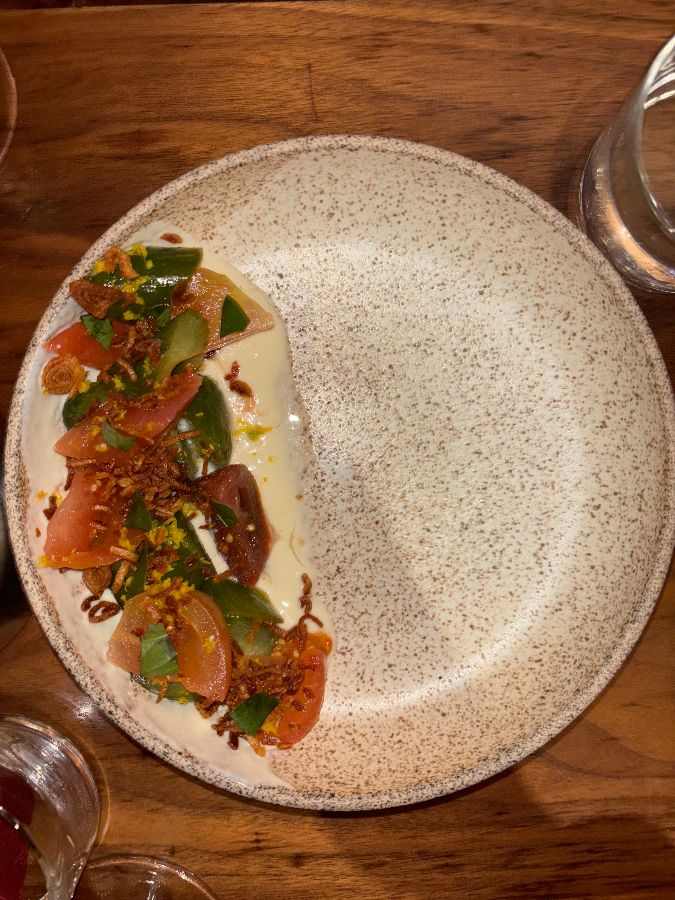 예술 작품 같은 플레이팅