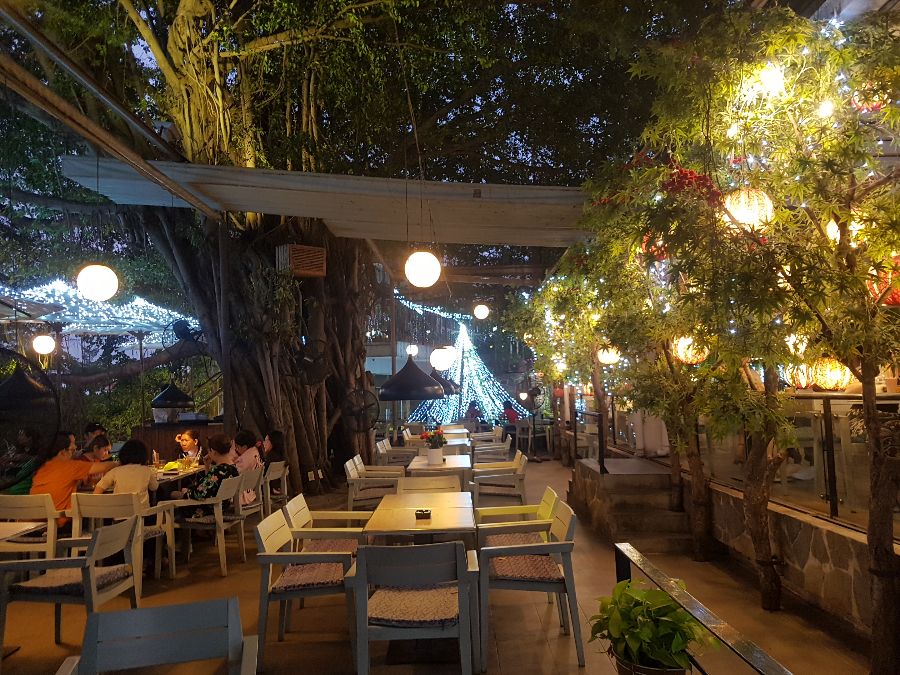 카페 내부 좌석