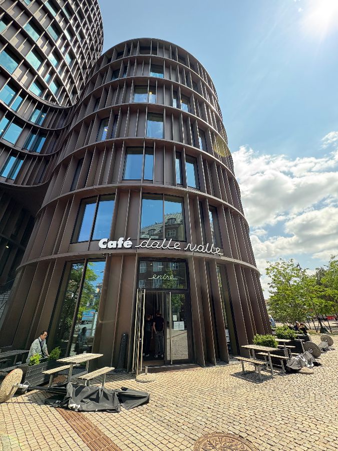 식당 외부 전경