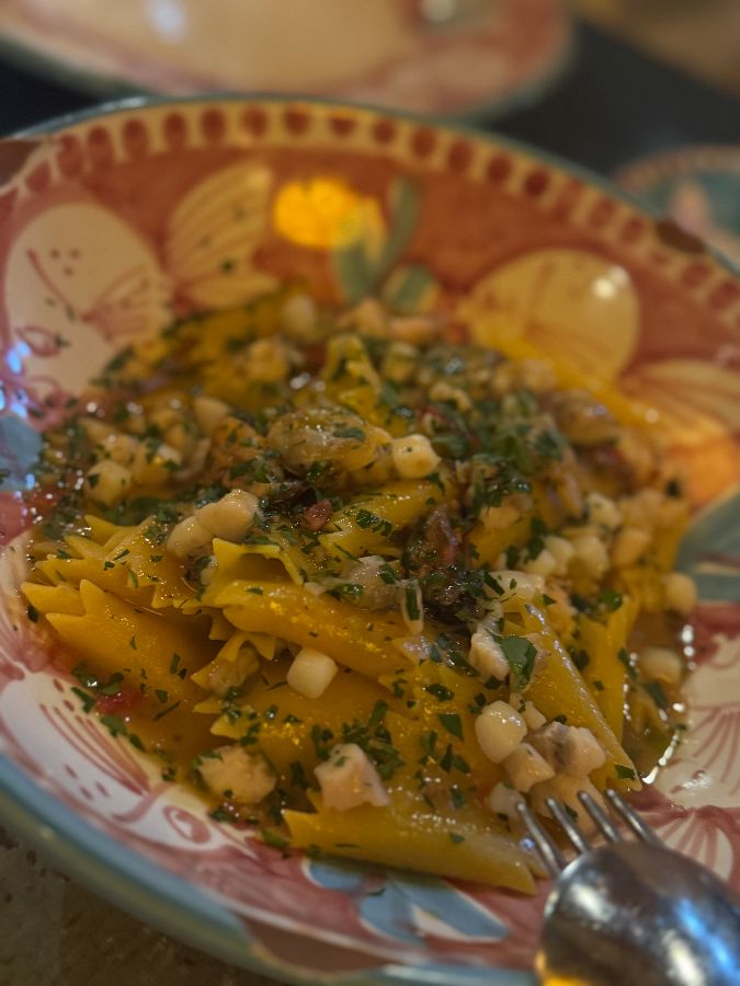 다채로운 색감의 파스타