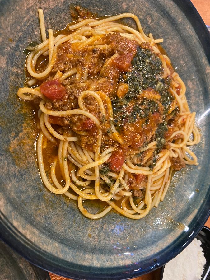 색다른 스파게티