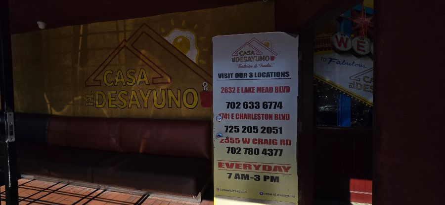 Casa de Desayuno 지점 안내