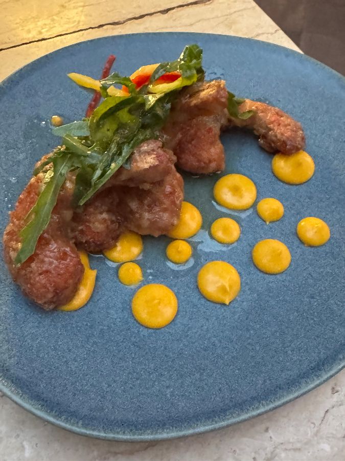 바삭한 새우 요리