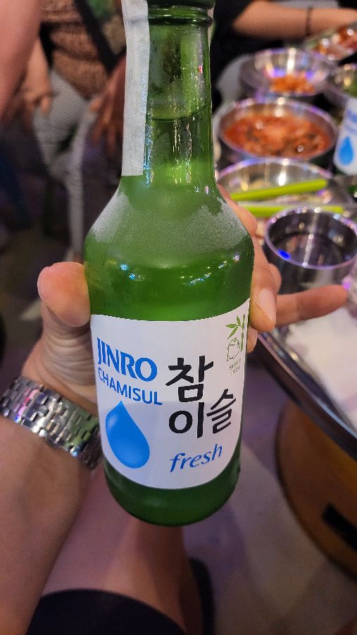 진로바베큐 메뉴