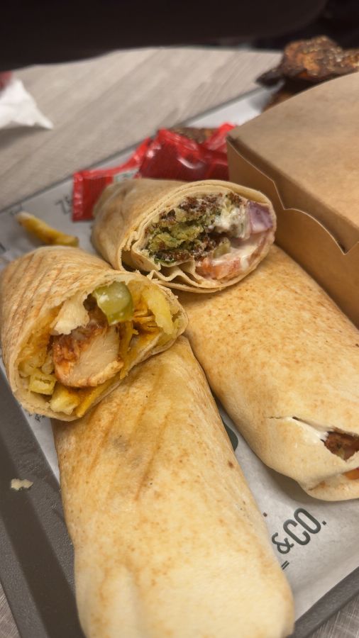 카프타와 팔라펠 랩