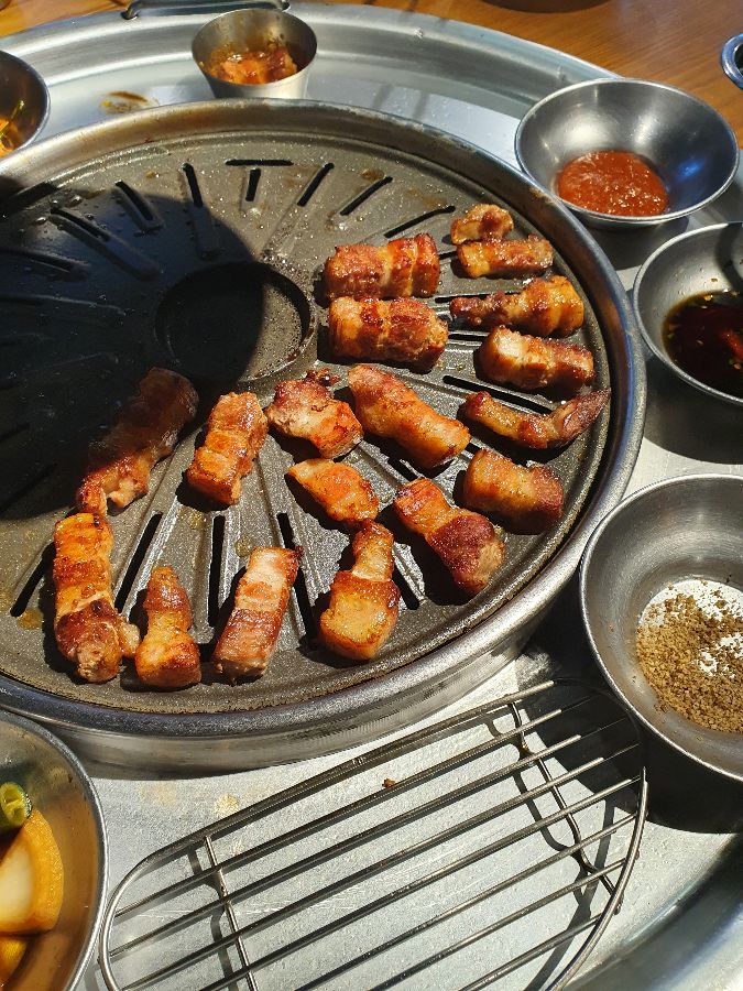 김치찌개와 밥 한 공기의 조화