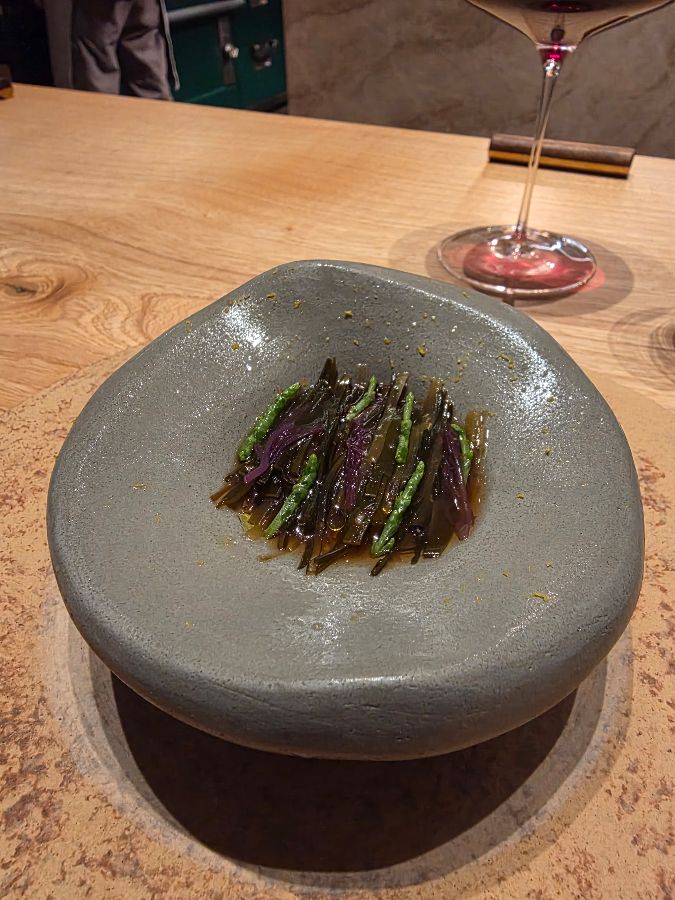 독특한 해산물 요리