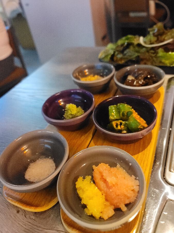 맛있는 곁들임 메뉴