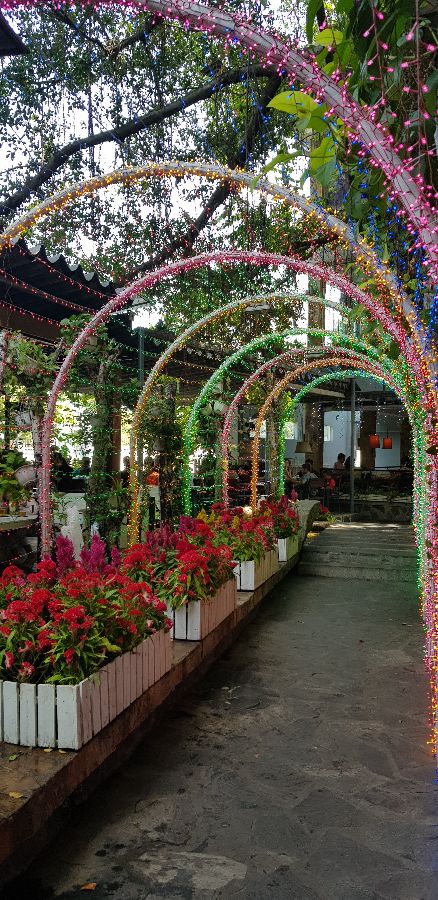 카페 야외 좌석