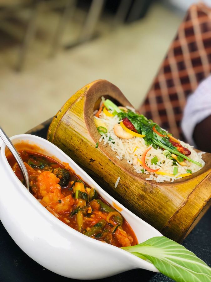 정갈한 기본 세팅