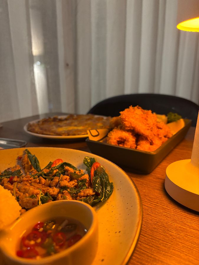 가디나 내부 테이블 모습