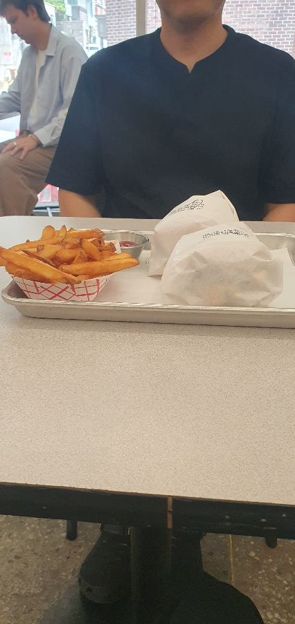 더블 치즈 버거