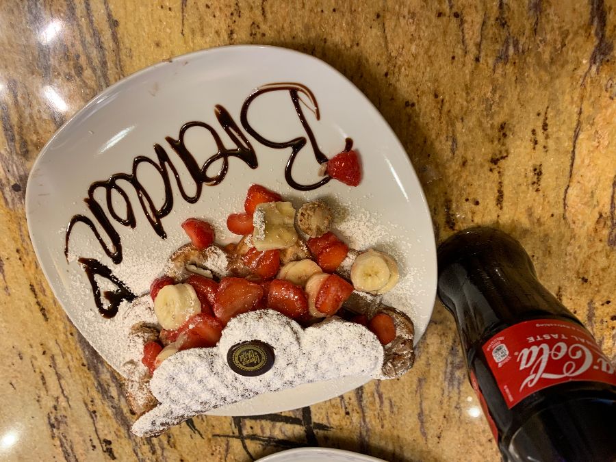 와플 만드는 과정