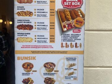 프라하의 맛집, 바삭 핫도그에서 피어나는 한국 분식의 추억