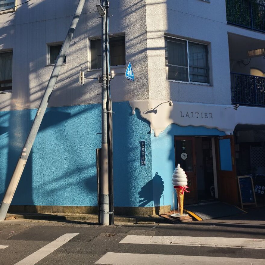 센다가야 맛집: LAITIER, 동화 같은 공간에서 맛보는 인생 소프트아이스크림