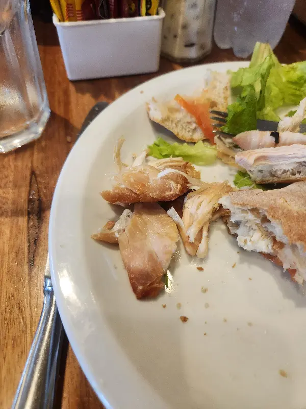 코코넛 케이크와 디저트 커피