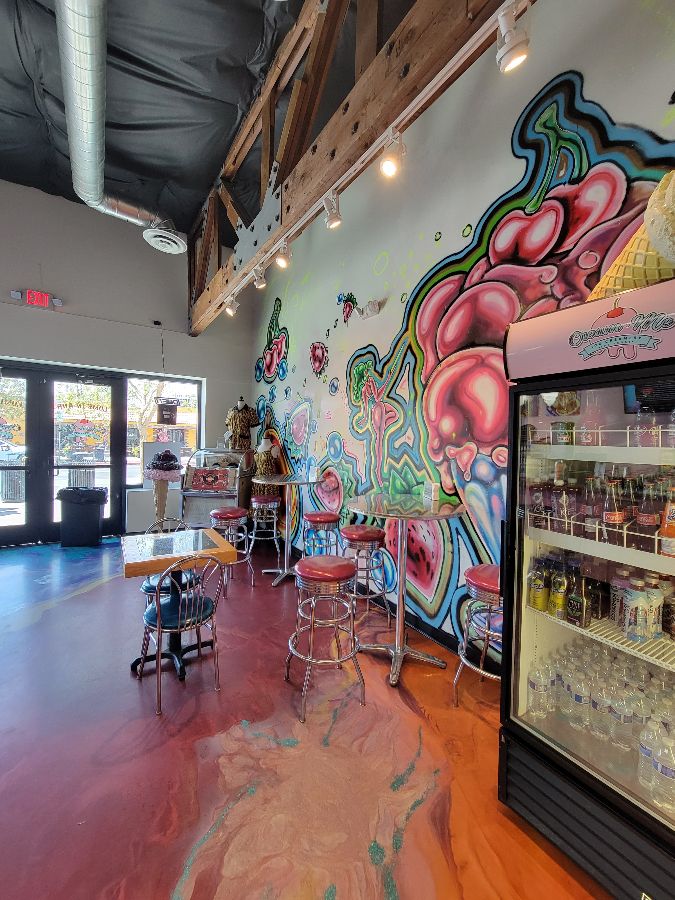 Cream Me 내부 인테리어