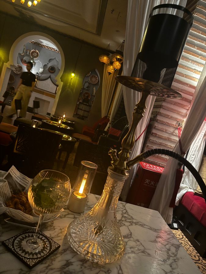 바르바로사의 칵테일과 시샤