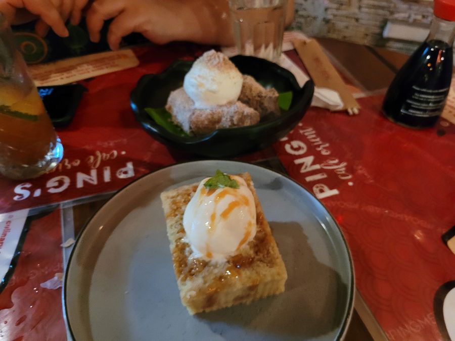 핑스 카페의 디저트