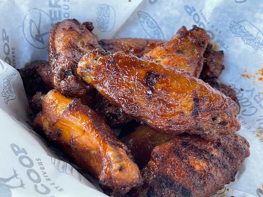 윤기좔좔 닭날개