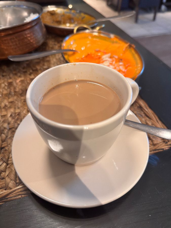 따뜻한 차 한 잔