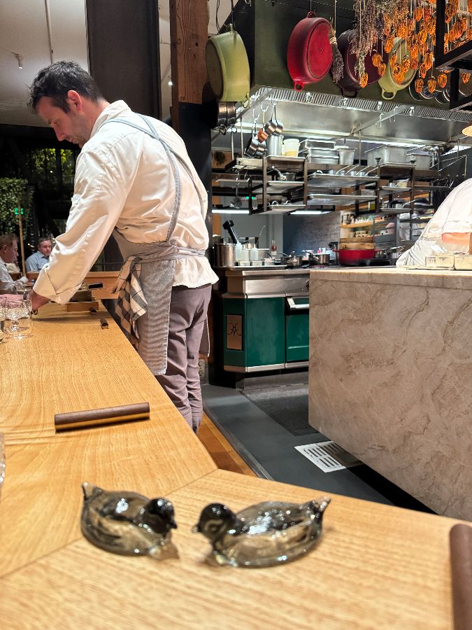 정갈한 식사 풍경