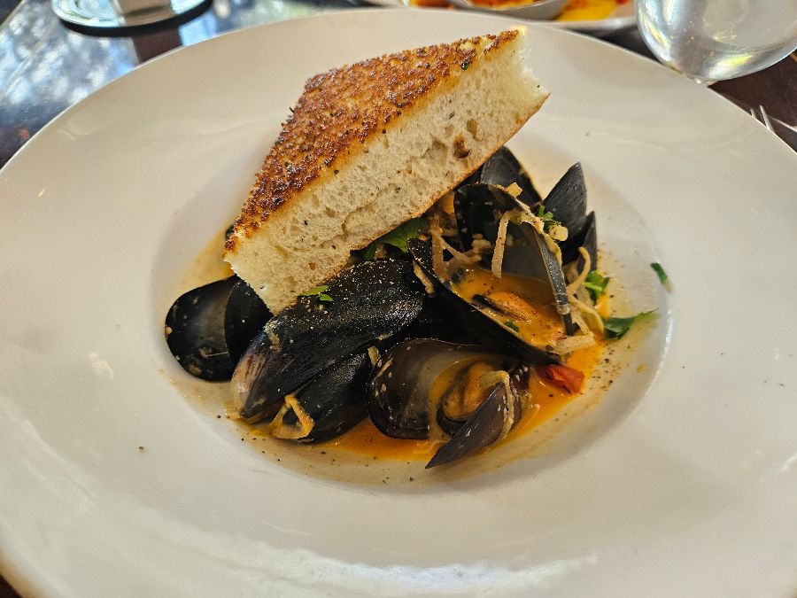 해산물 플래터 근접샷