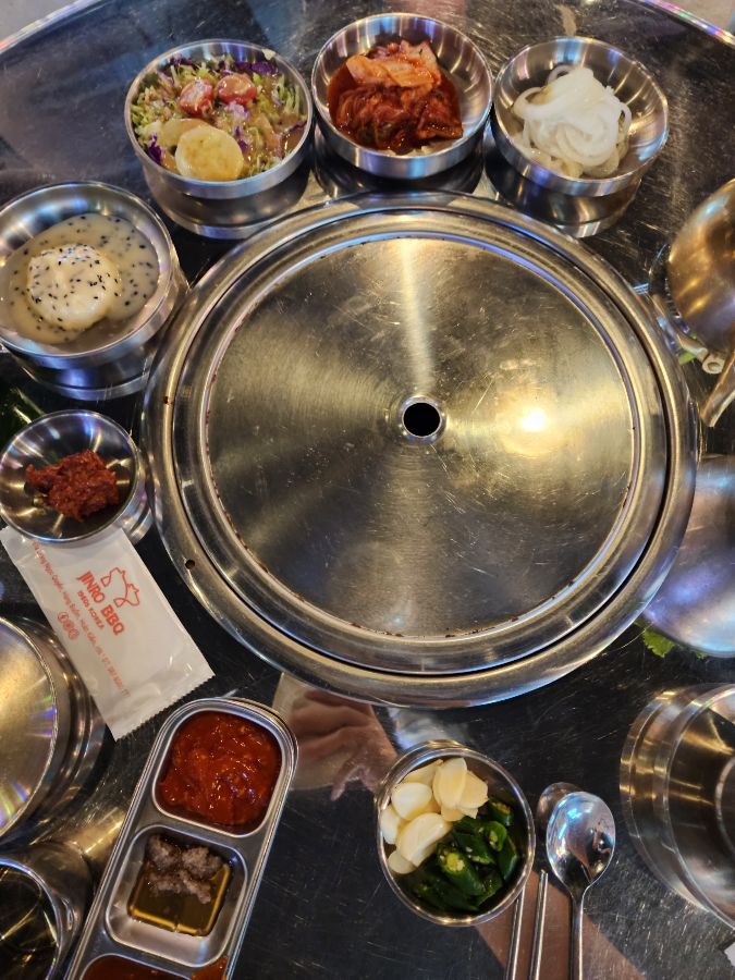 고기와 함께 즐기는 콘치즈