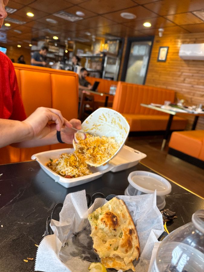 크리미한 질감이 느껴지는 카레