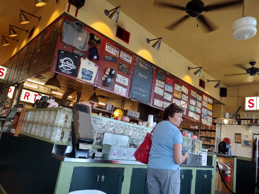 블루 리본 BBQ 내부