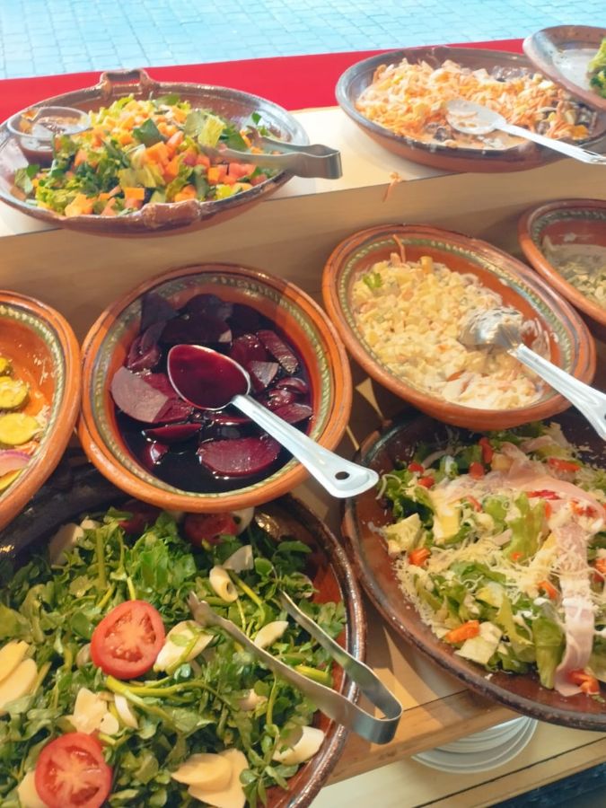 신선한 해산물 요리