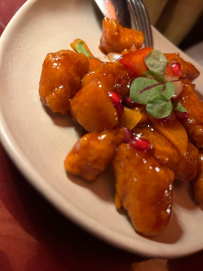 달콤함이 느껴지는 탕수육