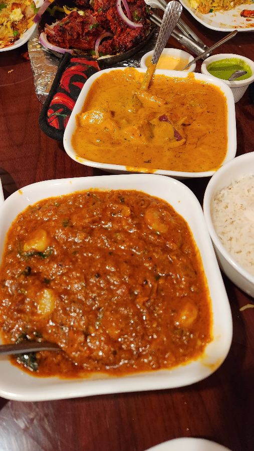 풍성한 인도 요리 한 상