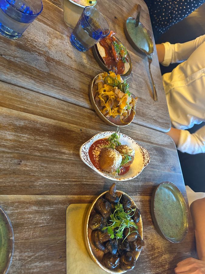 다양한 타파스 요리