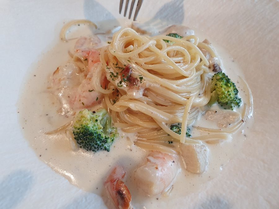 새우 크림 파스타
