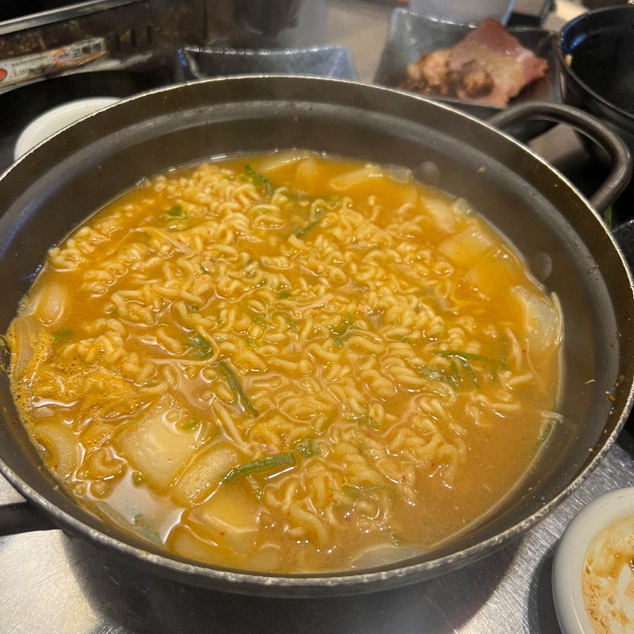 라면도 맛있는 고정점