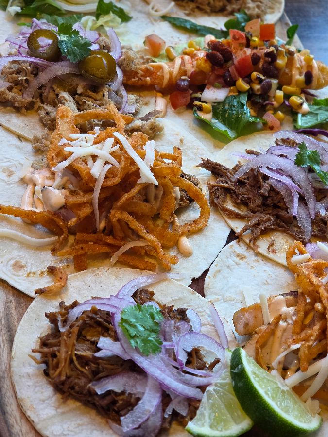 알록달록한 타코의 향연