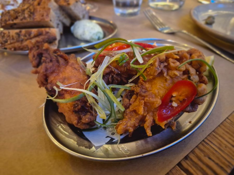 해산물 튀김 요리