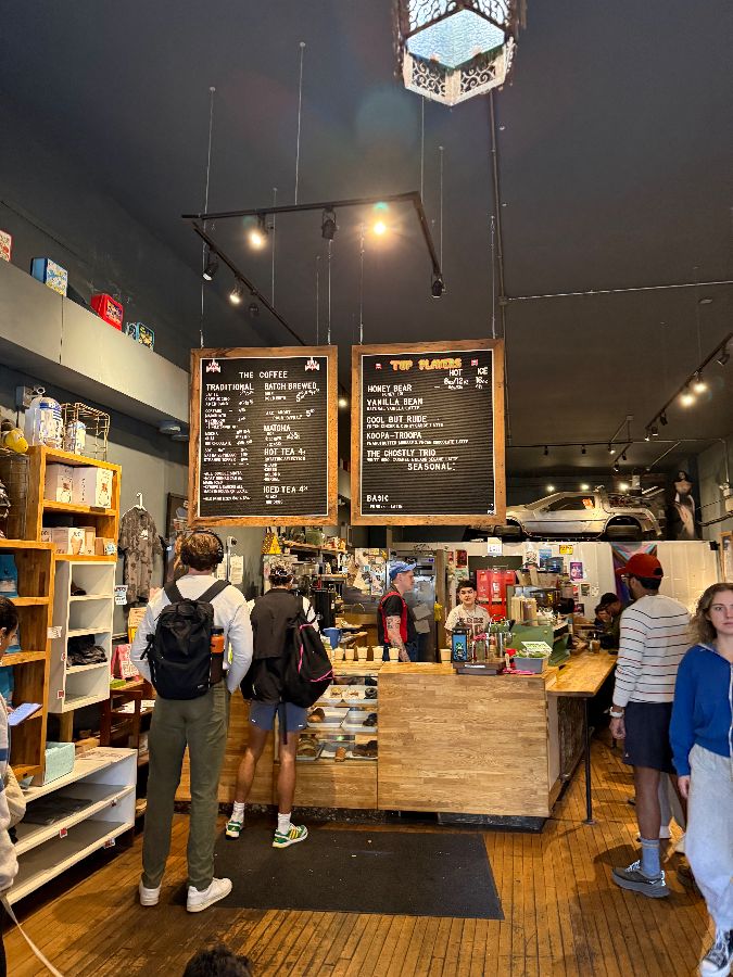 메뉴 주문 공간