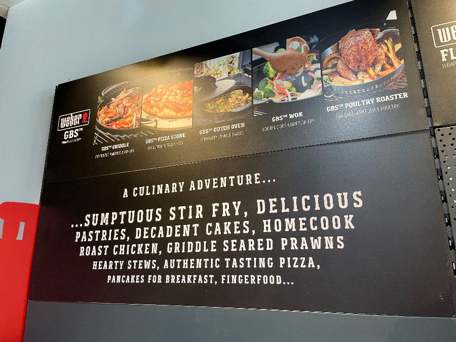 다양한 바비큐 메뉴