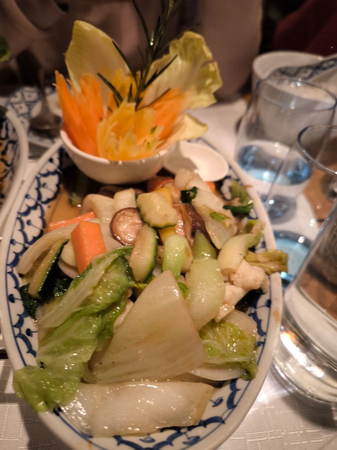 퓨전 스타일의 태국 음식